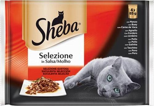 Etli Seçenekler Yetişkin Kedi Yaş Maması 4 X 85 gr