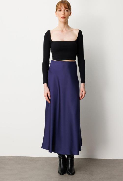 Kadın Maxi Boy Volanlı Etek 2027 Parlement