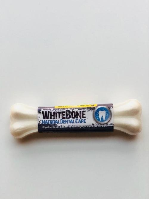 Gimdog whitebone press kemik 8"  tekli sütlü