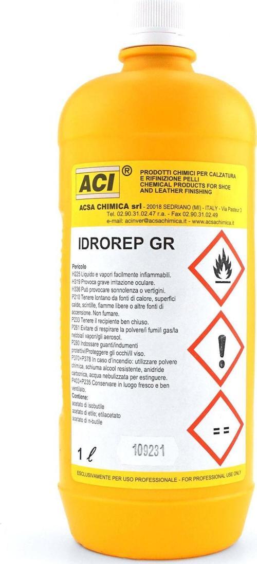 ACI IDROREP GR Profesyonel 1 Litre Su İtici ve Deri Yüzey Koruyucu