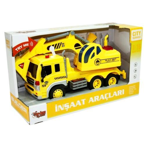 25 cm Sesli Işıklı Vinç Kamyon 2569