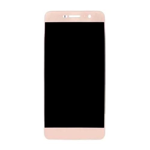 Huawei Uyumlu Y6 Pro Lcd Ekran Dokunmatik Gold Çıtasız