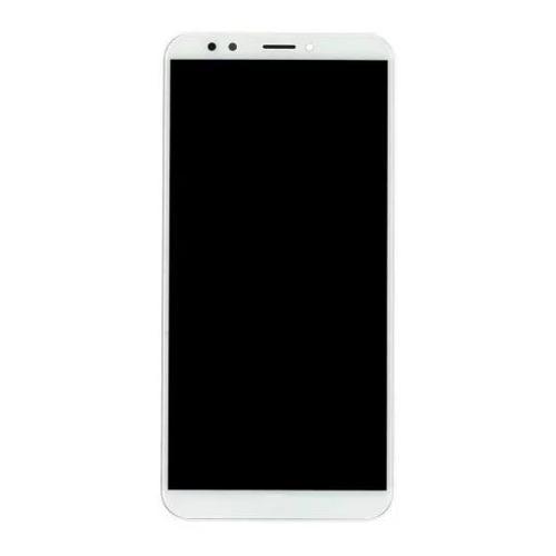 Huawei Uyumlu Y7 Prime 2018 Lcd Ekran Dokunmatik Beyaz Çıtalı