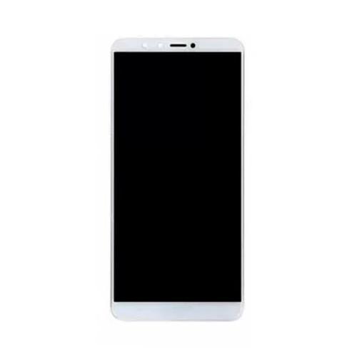 Huawei Uyumlu Y9 2018 Lcd Ekran Dokunmatik Beyaz Çıtalı