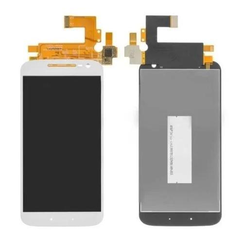 Motorola Uyumlu Moto G4 Lcd Ekran Dokunmatik Beyaz Çıtasız