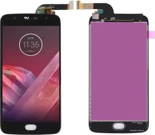 Motorola Uyumlu Moto G5S Lcd Ekran Dokunmatik Siyah Çıtasız