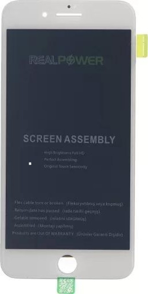 Realpower Apple Uyumlu iPhone 8 Plus Lcd Ekran Dokunmatik Hq Beyaz
