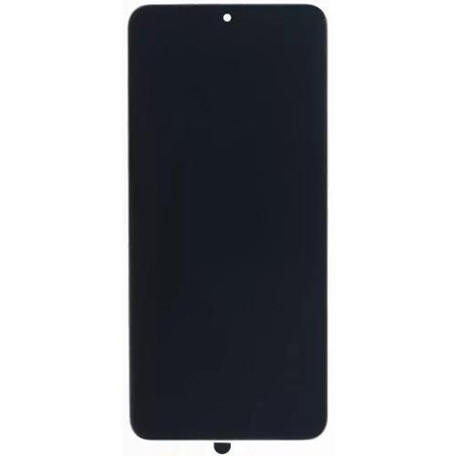 Samsung Uyumlu Galaxy A22 A225 Lcd Ekran Dokunmatik Siyah OLED Çıtalı