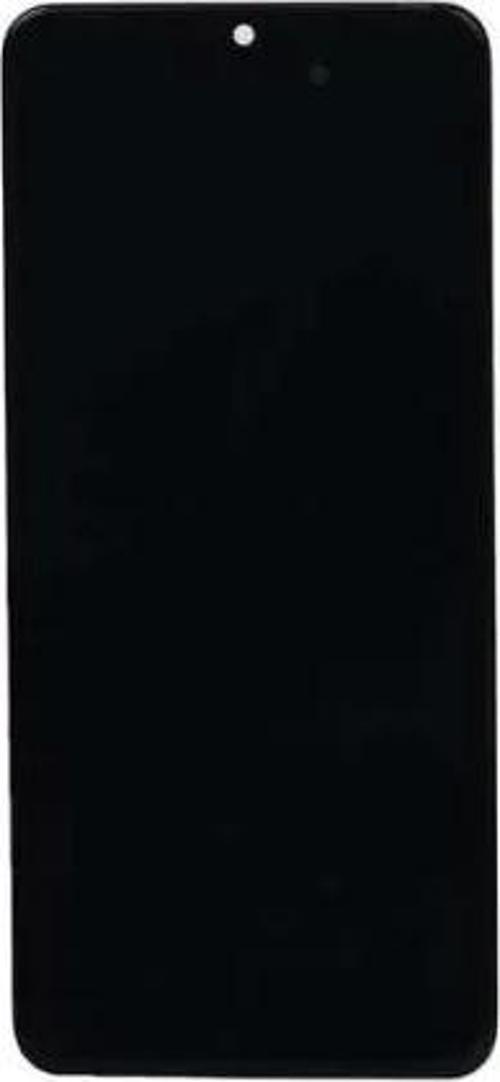 Samsung Uyumlu Galaxy A31 A315 Lcd Ekran Dokunmatik Siyah OLED Çıtalı