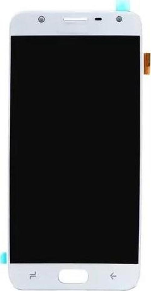 Samsung Uyumlu Galaxy J7 Duo J720 Lcd Ekran Dokunmatik Gümüş OLED