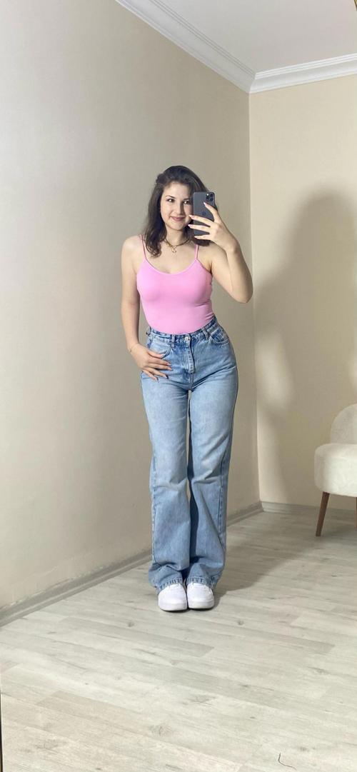 İnce Askılı Basic Atlet –Pembe