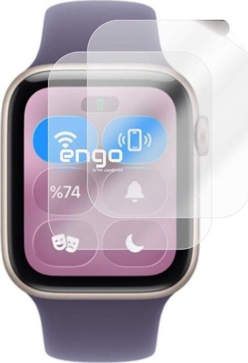 Apple Watch SE 3 44mm TPU Ekran Koruyucu 2’li Şeffaf Film