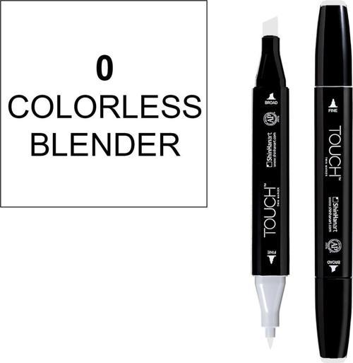 Touch Twin Marker Çizim Kalemi 0 Colourless Blender