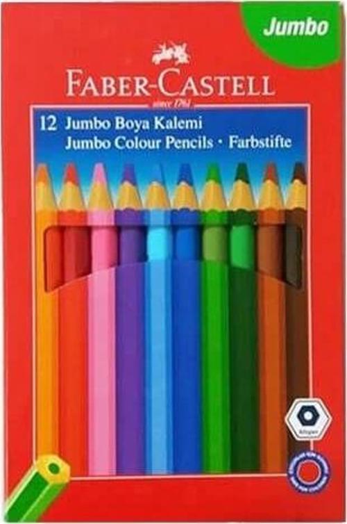 FC Jumbo Kuru Boya 12 Renk Karton Kutu (5171951000)