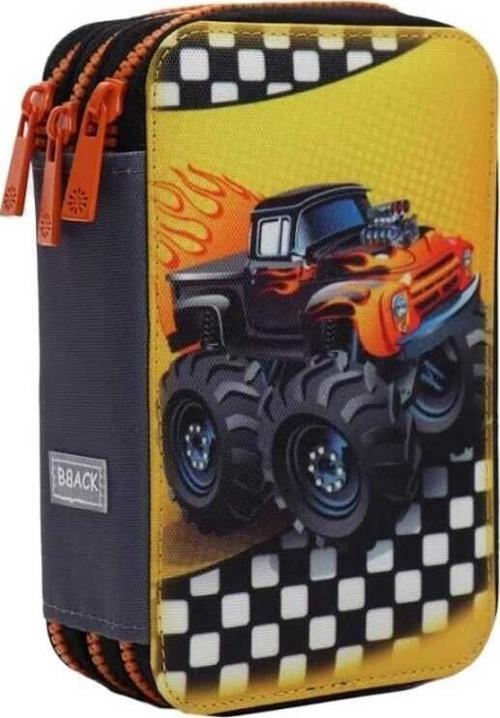 Bback 3 Katlı Kalem Çantası / Kalemlik / Kalem Kutusu Offroad Jeep