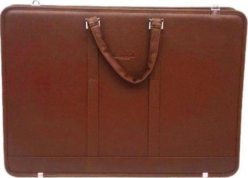 Bback Deri Körüklü Proje Resim Çantası 40x55 cm. KAHVERENGİ