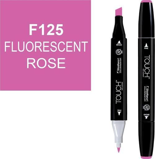 Touch Twin Marker Çizim Kalemi 125 Fluorescent Rose