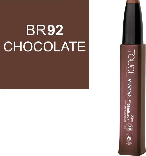 Touch Twin Marker Refill Alcohol Ink Alkol Bazlı Mürekkep 20 ml. BR92 CHOCOLATE