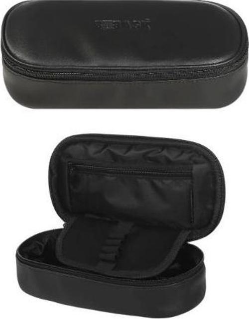 Bback Oval Deri Kalemlik / Kalem Kutusu SİYAH