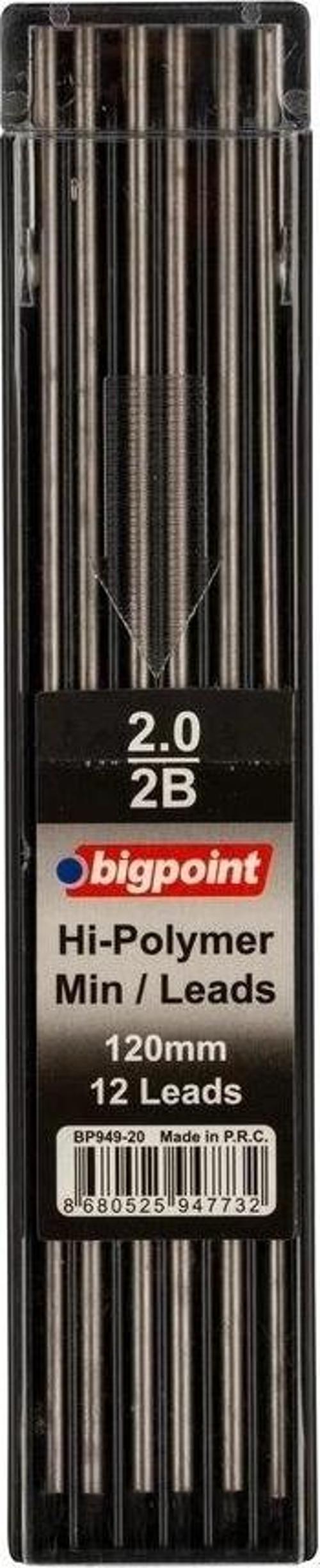 2.0 mm Portmin Ucu 12'li Kutu 2B