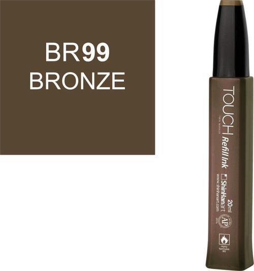 Touch Twin Marker Refill Alcohol Ink Alkol Bazlı Mürekkep 20 ml. BR99 BRONZE