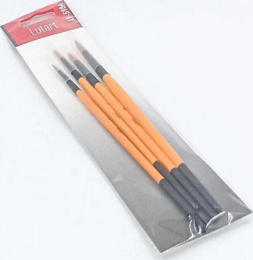 4'lü Yuvarlak Fırça Seti (2,4,6,8) SET-2