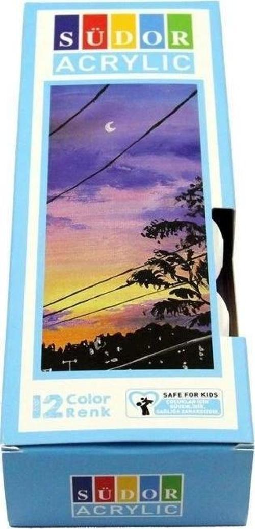 Akrilik Boya Seti 12 Renk x 20 ml.