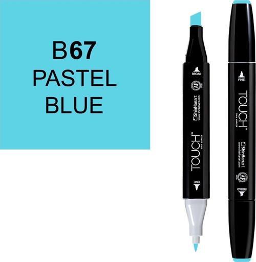 Touch Twin Marker Çizim Kalemi B67 Pastel Blue