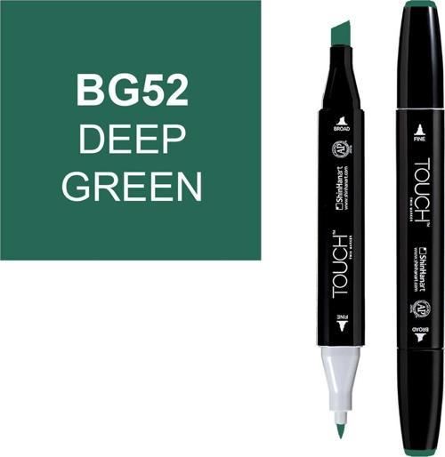 Touch Twin Marker Çizim Kalemi BG52 Deep Green