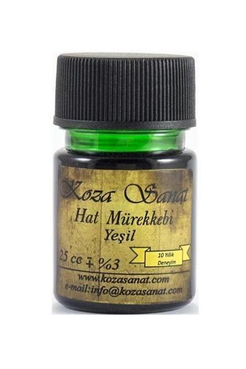 Koza Hat Mürekkebi 25 cc. YEŞİL