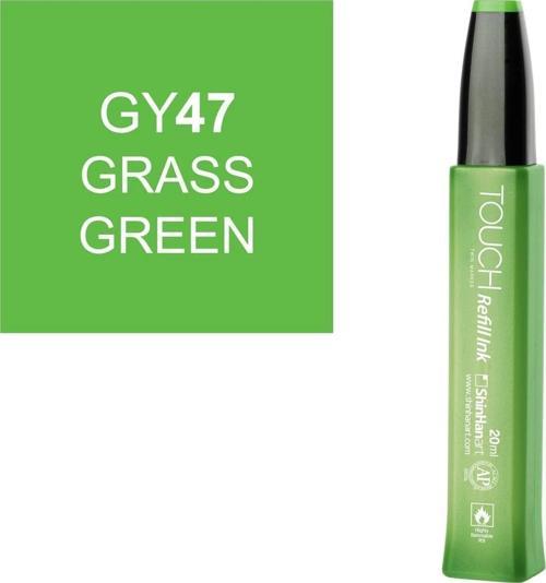 Touch Twin Marker Refill Alcohol Ink Alkol Bazlı Mürekkep 20 ml. GY47 GRASS GREEN