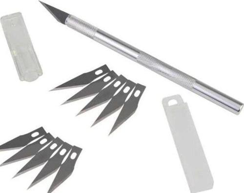 Kretuar Bıçağı + 15 Adet Yedek Uç