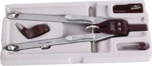 Lutek Hassas Ayarlı Metal Pergel Seti