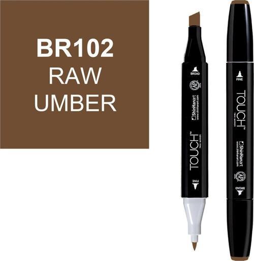 Touch Twin Marker Çizim Kalemi BR102 Raw Umber