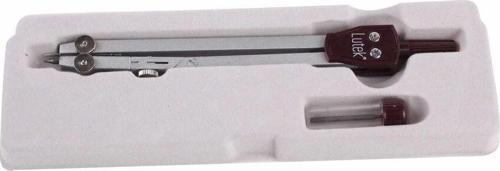 Lutek Tek Kırmalı Metal Öğrenci Pergeli