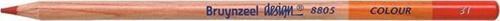 Bruynzeel Design Colour Pencils Kuru Boya Kalemi 31 Vermillion