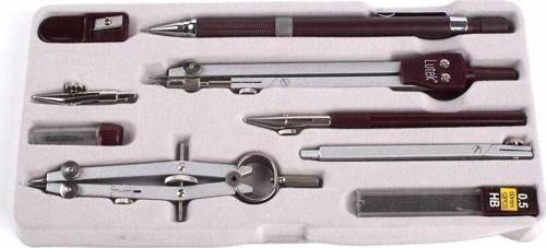 Lutek Teleskopik Profesyonel Pergel Seti 8 Parça