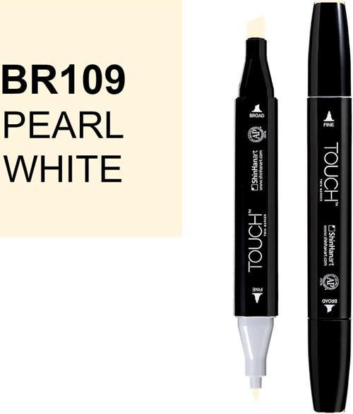 Touch Twin Marker Çizim Kalemi BR109 Pearl White
