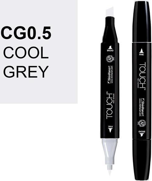 Touch Twin Marker Çizim Kalemi CG0.5 Cool Grey