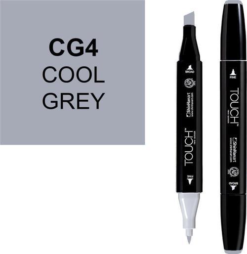 Touch Twin Marker Çizim Kalemi CG4 Cool Grey