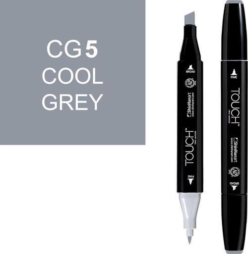 Touch Twin Marker Çizim Kalemi CG5 Cool Grey