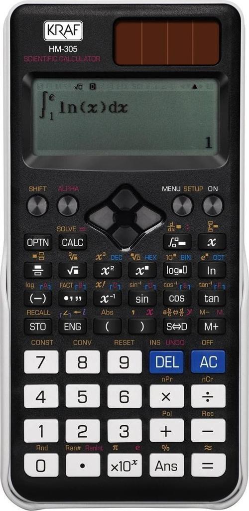 Bilimsel Hesap Makinesi 552 Fonksiyonlu SİYAH