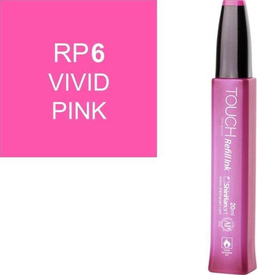 Touch Twin Marker Refill Alcohol Ink Alkol Bazlı Mürekkep 20 ml. RP6 VIVID PINK