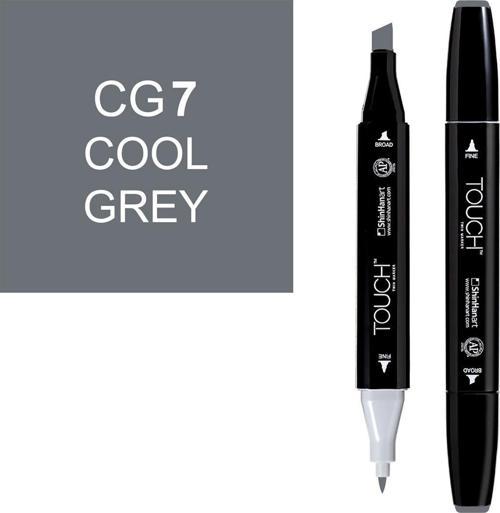 Touch Twin Marker Çizim Kalemi CG7 Cool Grey