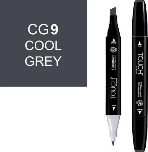 Touch Twin Marker Çizim Kalemi CG9 Cool Grey