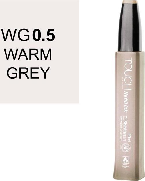 Touch Twin Marker Refill Alcohol Ink Alkol Bazlı Mürekkep 20 ml. WG0.5 WARM GREY