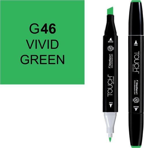 Touch Twin Marker Çizim Kalemi G46 Vivid Green
