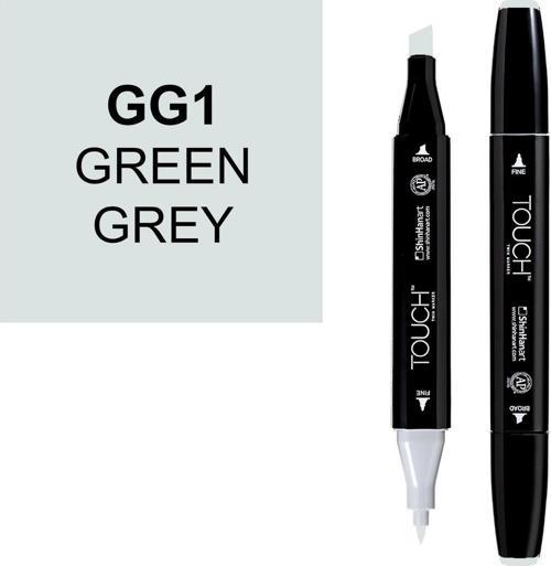 Touch Twin Marker Çizim Kalemi GG1 Green Grey