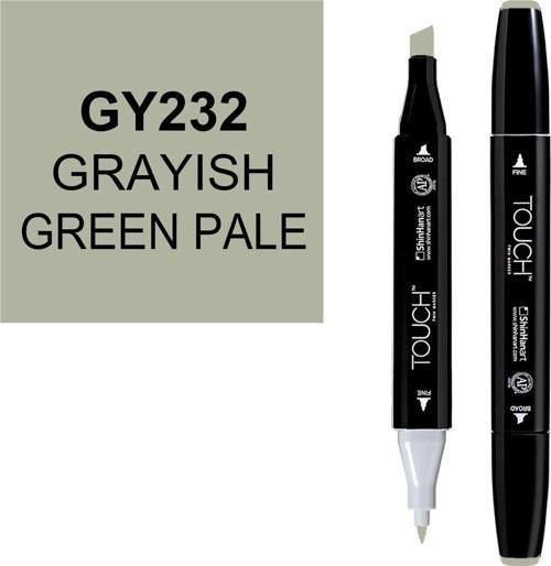 Touch Twin Marker Çizim Kalemi GY232 Grayish Green Pale