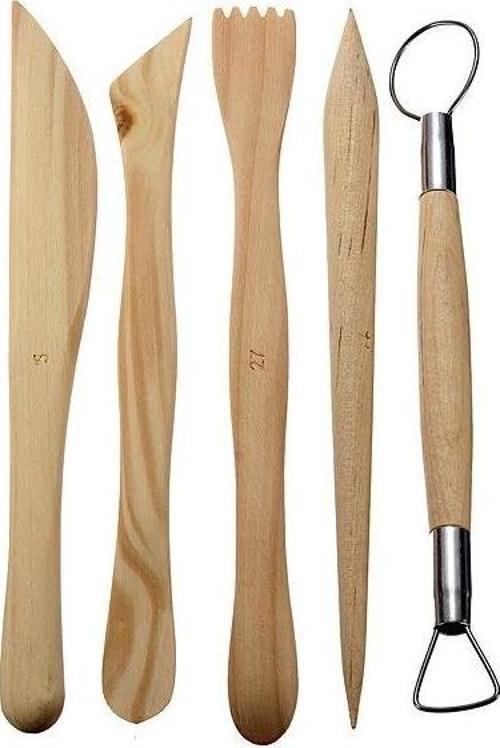 Mini Ebeşuar Modelaj Kil Başlangıç Seti 5 Parça